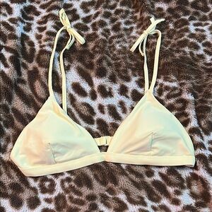 Old Navy Yellow Triangle Bikini Top